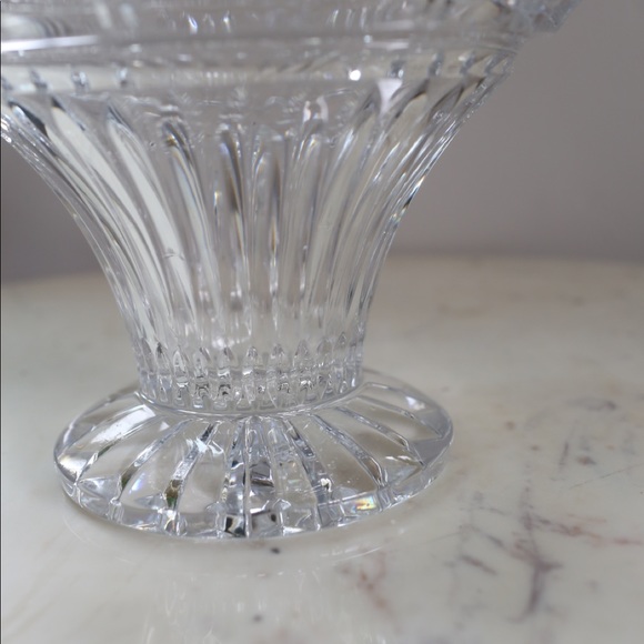 Crystal flared vase - Picture 7 of 8